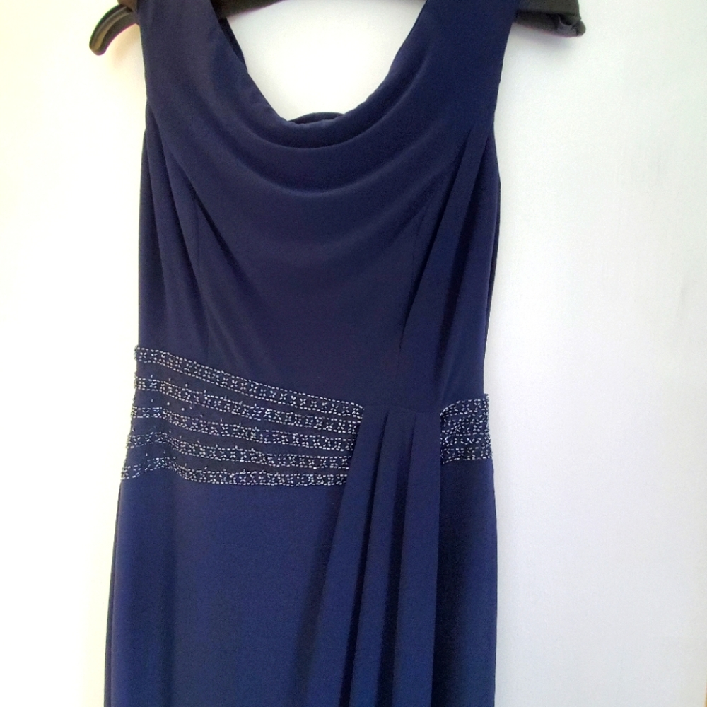Lauren Ralph Lauren evening blue dress